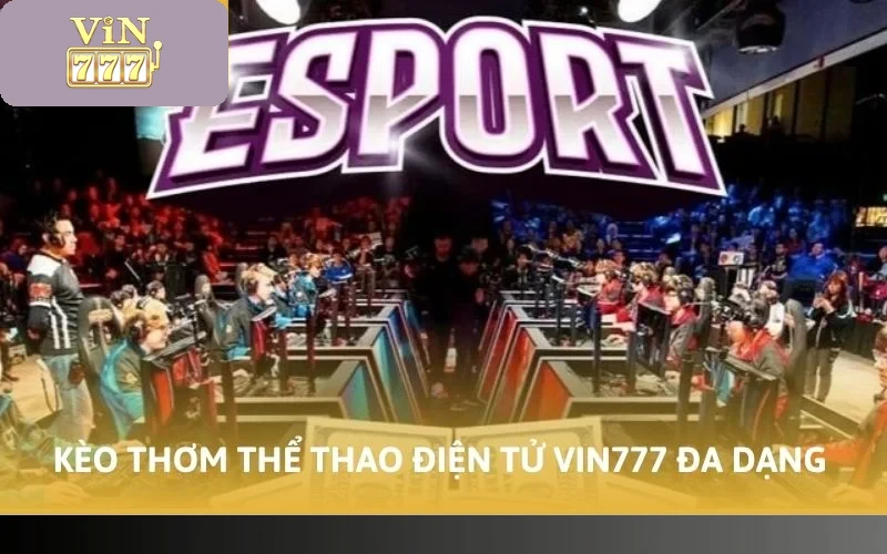 Kèo thơm ở sảnh thể thao điện tử VIN777 vô cùng đa dạng